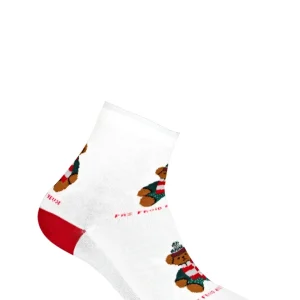 Chaussettes Teddy - Rouge